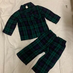 Old Navy flannel pjs 12-18 months